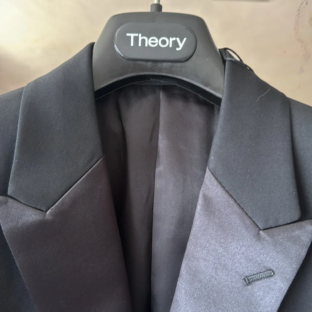 NWT Theory Men’s Tuxedo Jacket size 38 S - Picture 10 of 10